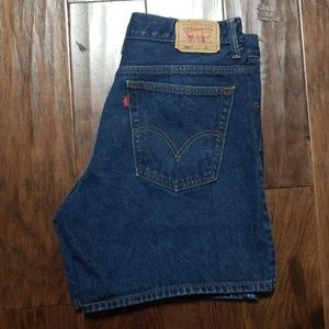 Levi's 550 Jean shorts 14